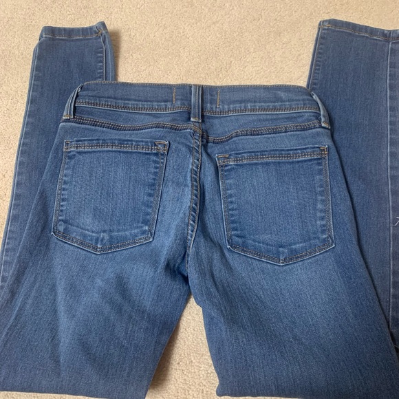 Free People Blue Skinny Jeans - Picture 3 of 4